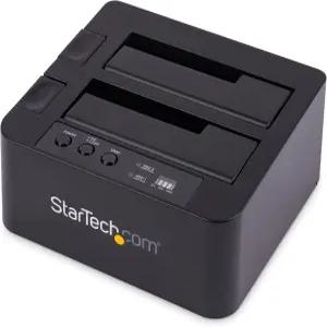 StarTech.com 독립형 하드 드라이브 복제기 외장 듀얼 베이 USB 3.0 (5Gbps) / eSATA에서 2.5 /3.5 SATA