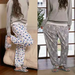 [무료배송] 여성 따뜻한 에코밍크 조거 수면 바지 극세사 여자 겨울 잠옷
