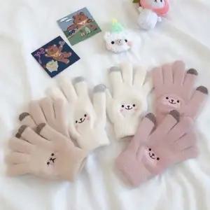 귀요미 스마트폰 터치 털장갑 겨울장갑