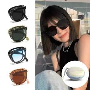 가벼운선글라스 접이식 남자선글라스 틴트 컬러 틴트선글라스 자외선차단 선글라스 패션 휴대용 여자선글라스 썬그라스 골프선글라스