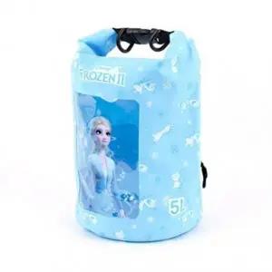 (선택 스카이블루-5L)겨울왕국2 드라이백 물놀이 수영가방 아쿠아백 비치백