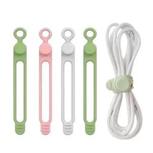 타이 케이블선 책상 정리 컴퓨터 충전기 스트링 로프 1개