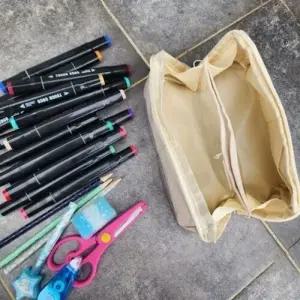 여행용 파우치 화장품 볼펜 필통 대용량 가방 (WFKCQAA)