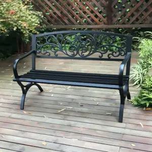 야외 철재 벤치 의자 카페 펜션 스테인레스 대기