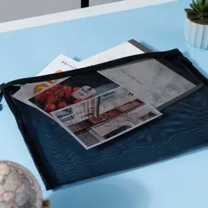 여행용 파우치 매쉬 대형 휴대용 메쉬 망사 화장품 (WFKCQEG)