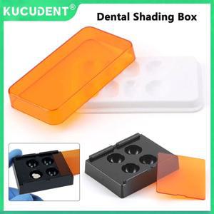 48 홀소 치과 쉐이딩 박스 복합 수지  보관 상자 라이트 틀니 베니어  케이스