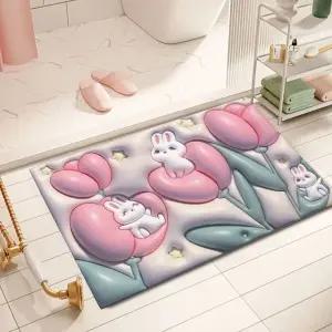 고품질 순간흡수 규조토 착시 발매트 현관 욕실매트  씽크대발매트 (WFKDZ44)