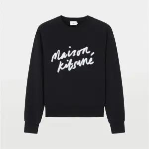메종키츠네 로고 스웨트셔츠 FW00335KM0001 BK