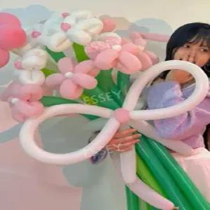 졸업식 패키지 꽃다발 만들기 이벤트 연말 풍선 파티 요술 DIY 꽃풍선