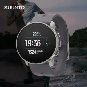 9 피크 프로 티타늄 슬레이트 슬림핏 경량 GPS 스마트 스포츠 시계 SS050809000