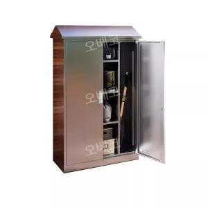 야외수납장 스텐캐비넷 테라스 베란다 캐비닛 발코니 창고 보관함 사무실 공장