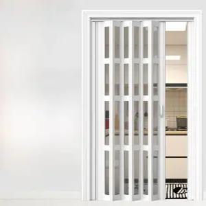 공간분리 접이식현관문 중문도어 가벽 슬라이딩 투명 셀프