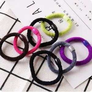 곱창모양헤어끈 포니테일 헤어밴드 고무줄