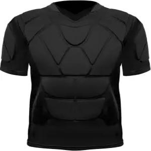 젤리브로 남성 패딩 축구 셔츠 37패드 여성 보호 압축 럭비 배구공용