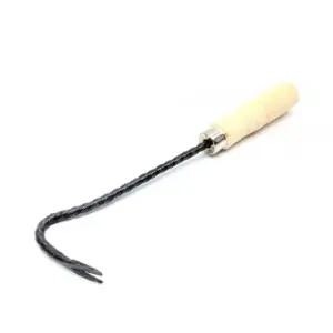 ksr 약초 호미 - 한국 전통 원예도구 나무손잡이 무쇠