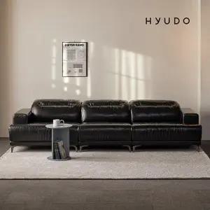 취향의 동백 2860 모듈형 헤드틸팅 가죽 소파 4인