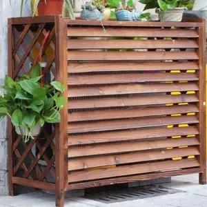 원목 실외기가리개 햇빛 애경마트 막이