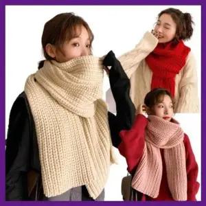 여자 니트머플러 윈터 포근 목도리 따뜻 따뜻한 겨울 니트머플러 겨울머플러 목도리 니트목도리 여자목도리