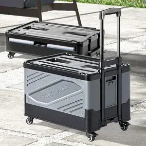 폴딩박스 쇼핑마트 핸드카트 시장바구니캐리어 손수레 접이식카트