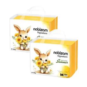 나비잠 기저귀 시그니처 팬티형 썸머 중형 32p X 2팩 BNS