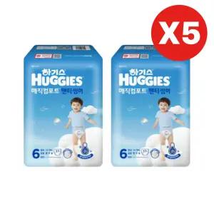 하기스 기저귀 2024 매직컴포트 썸머 6단계 37p X10팩 BNS