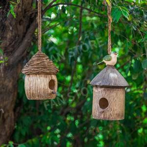 새집 원목 새장 야외정원 알통 새집만들기