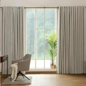 프리미엄 암막커튼 아일렛형 긴창 특대형 280x250cm WEC856E