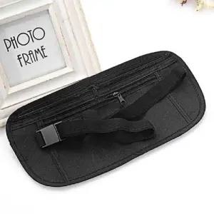 검정 여행용 슬림 복대 소매치기 방지 여행용복대 WED0B08