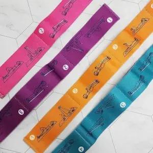 요가 매트 운동용 스트랩 벨트 스트레칭 사용법 WECA073