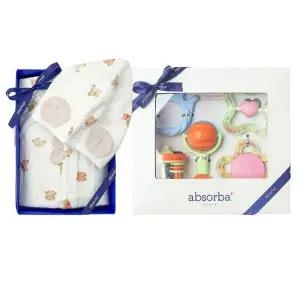 [압소바] 26SS위고요루우주복(모자) 옥수수딸랑이5종 세트 (C1A1110615)