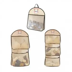 (사이즈 GS002899 캐릭터정리파우치 1단)이거찜 걸어쓰는 캐릭터 정리파우치 속옷 양말 수납 여행용 파우치