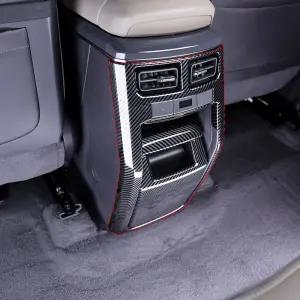 EV5 튜닝 2열 송풍구 커버 카본 몰딩 용품