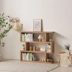 RG121 모듈 1200 디자인 3단 책장 2colors