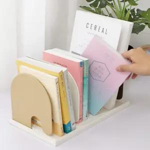 PP 모던 컬러 3단 서류 문서 책 꽂이 정리 3컬러