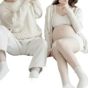 만삭사진옷 만삭촬영 임산부 상하의 주수사진 나시 모헤어