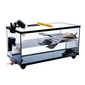 대형 아크릴 어항 수조 열대어 사육장 거북이 플라스틱 80cm 세트 3 8개세트