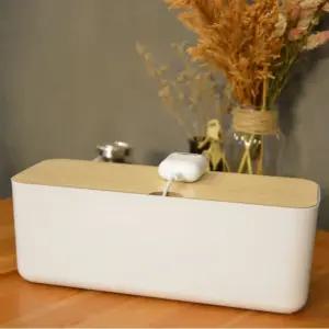 멀티탭 콘센트 전기 전선 안전한 덮개 보관함 정리함 멀티탭정리함