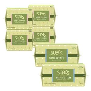 위드코튼 유기농 순면커버 생리대 대형 4팩+오버나이트 2팩