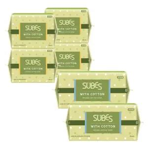 위드코튼 유기농 순면커버 생리대 중형 4팩+오버나이트 2팩