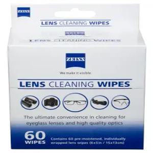 자이스 프리 모이스팅 렌즈 클리닝 물티슈 6 x 5 인치 4 팩(60 개수)