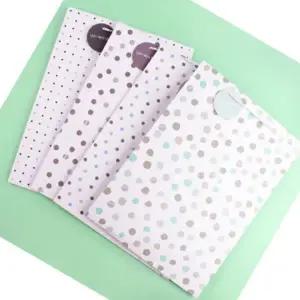 ( )패턴 쇼핑백 종이가방 도트 포장 선물백 손잡이 (20개세트)