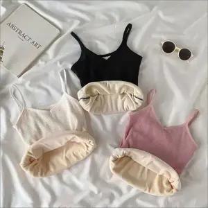 기모나시 4컬러 따뜻한나시 골지 여자 런닝 이너웨어 겨울