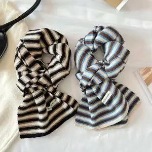 여자 스트라이프 머플러 겨울 데일리 패션 목도리