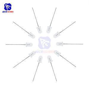 Diymore 야간 버전 카메라용 LED 램프 IR 적외선 2 핀 다이오드 5mm 850nm 로트 당 10 개