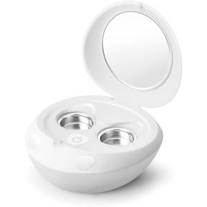 넥스볼릭스 100KHz 렌즈 클리너, 3분 빠른 청소, 100,000Hz 고주파, 하드 OK 렌즈, RGP 컬러 휴대용