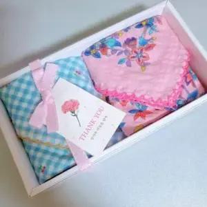 생일 스승의날 자수손수건 쁘띠스카프 선물 플라워 어 WEDCA7A