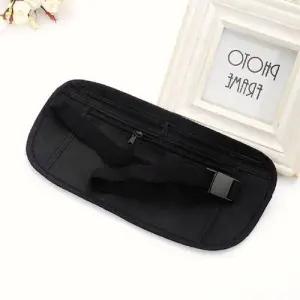 소매치기 여행용 슬림 복대 방지 검정 WEE5B99