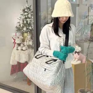 가벼운 대형 보스턴 백 크로스 패딩 보스턴 백 대용량 여행