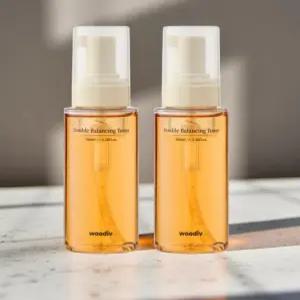 두피 각질 연화 오일 헤어 토닉 스케일링 스크럽 제거 식물성 토너 1+1