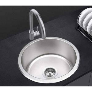 싱크대 수전 세트 스테인레스 개수대 포함 주방 25cm 교체 지름 원형 배수구